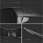 Polarized Rectangular Sunglasses UV400