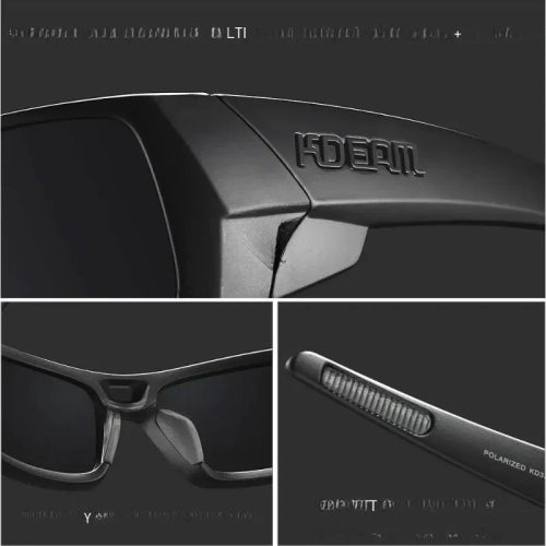 Polarized Rectangular Sunglasses UV400