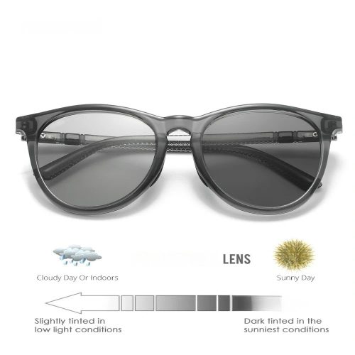 Round Oversized Polarized Sunglasses Women
